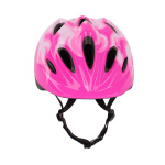 Шлем детский RGX Flame розовый с регулировкой размера (50-57)