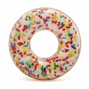 Круг надувной Пончик Intex 56263NP Sprinkle Donut Tube, 114см ― купить в Москве. Цена, фото, описание, продажа, отзывы. Выбрать, заказать с доставкой. | Интернет-магазин SPORTAVA.RU