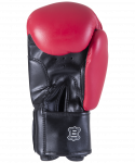 Перчатки боксерские KSA Spider, красный, к/з, 6 oz