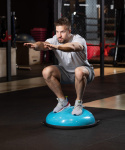 Полусфера Starfit "BOSU" GB-502 с эспандерами, с насосом, синий