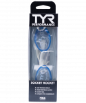 Очки TYR Socket Rockets™ 2.0, LGL2/105, голубой/белый