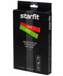 Мини-эспандеры Starfit ES-206, черный/серый/малиновый/лаймовый, 4 шт