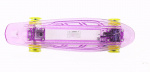 Пенни борд Shark 22 " TLS-403 с подсветкой, фиолетовый