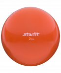 Медбол Starfit GB-703, 2 кг, оранжевый