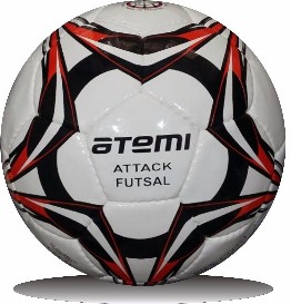 Мяч футбольный Atemi ATTACK FUTSAL, PU, р.4, окруж 62-63 р/ш ― купить в Москве. Цена, фото, описание, продажа, отзывы. Выбрать, заказать с доставкой. | Интернет-магазин SPORTAVA.RU