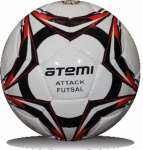 Мяч футбольный Atemi ATTACK FUTSAL, PU, р.4, окруж 62-64 р/ш