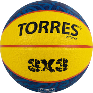 Мяч баскетбольный (стритбол) TORRES Outdoor 3х3 B322346, размер 6 (6) ― купить в Москве. Цена, фото, описание, продажа, отзывы. Выбрать, заказать с доставкой. | Интернет-магазин SPORTAVA.RU