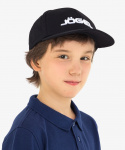 Бейсболка Jögel ESSENTIAL Snapback Title Сap, черный (57-59)