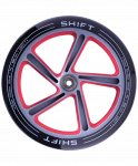 Колесо для самоката Ridex Shift, 200 мм, серое/красное