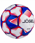Мяч футбольный Jögel Nitro, №4, белый/синий/красный