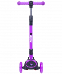 Самокат Ridex 3-колесный 3D Tiny Tot 120/80 мм, фиолетовый