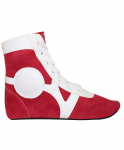 Обувь для самбо Rusco SM-0101, замша, красная
