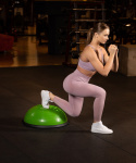 БЕЗ УПАКОВКИ Полусфера Starfit "BOSU" GB-501 с эспандерами, с насосом, зеленый