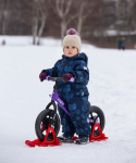 Снегокат-беговел Ridex Loo, фиолетовый