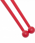 Булавы для художественной гимнастики Amely AC-01, 35 см, красный