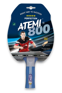 Ракетка для настольного тенниса Atemi 800 AN ― купить в Москве. Цена, фото, описание, продажа, отзывы. Выбрать, заказать с доставкой. | Интернет-магазин SPORTAVA.RU