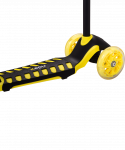 Самокат Ridex 3-колесный Spike 3D 120/100 мм, желтый