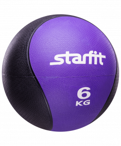 Медбол Starfit GB-702, 6 кг, фиолетовый ― купить в Москве. Цена, фото, описание, продажа, отзывы. Выбрать, заказать с доставкой. | Интернет-магазин SPORTAVA.RU