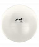 УЦЕНКА Мяч гимнастический Starfit GB-102 с насосом 55 см, антивзрыв, белый