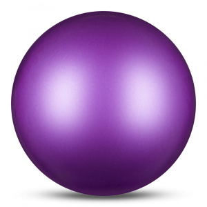 Мяч для художественной гимнастики INDIGO IN329-VI, диаметр 19см., фиолетовый металлик ― купить в Москве. Цена, фото, описание, продажа, отзывы. Выбрать, заказать с доставкой. | Интернет-магазин SPORTAVA.RU