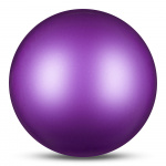 Мяч для художественной гимнастики INDIGO IN329-VI, диаметр 19см., фиолетовый металлик