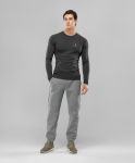 Мужская футболка с длинным рукавом FIFTY Smartknit FA-ML-0103-GRY, серый