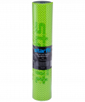 Коврик для фитнеса Starfit FM-202, TPE перфорированный, 173x61x0,6 см, ярко-зеленый