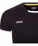 Футболка волейбольная Jögel JVT-1030-061, черный/белый