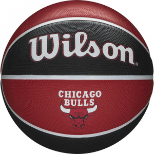 Мяч баскетбольный Wilson NBA Team Tribute Chicago Bulls, WTB1300XBCHI, размер 7 (7) ― купить в Москве. Цена, фото, описание, продажа, отзывы. Выбрать, заказать с доставкой. | Интернет-магазин SPORTAVA.RU