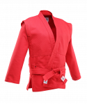 Куртка для самбо Insane START, хлопок, красный, 44-46