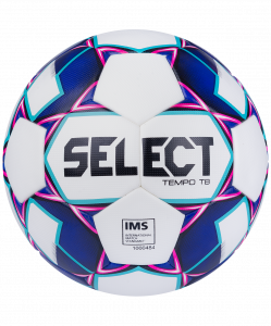 Мяч футбольный Select Tempo TB IMS №5 белый/синий/голубой (5) ― купить в Москве. Цена, фото, описание, продажа, отзывы. Выбрать, заказать с доставкой. | Интернет-магазин SPORTAVA.RU
