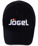 Бейсболка Jögel JC-1701-061, хлопок, черный/белый