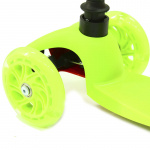 Трехколесный самокат Hubster Mini Flash (зеленый)