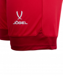 Шорты игровые Jögel DIVISION PerFormDRY Union Shorts, красный/ темно-красный/белый, детский (XS)