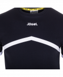 Футболка тренировочная Jögel JCT-1040-061, хлопок, черный/белый