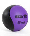 Медбол высокой плотности Starfit GB-702, 6 кг, фиолетовый