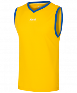 Майка баскетбольная Jögel JBT-1020-TEE-047, желтый/синий ― купить в Москве. Цена, фото, описание, продажа, отзывы. Выбрать, заказать с доставкой. | Интернет-магазин SPORTAVA.RU