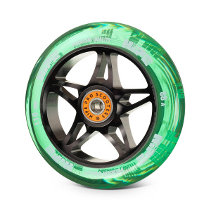 Колесо HIPE Star 110mm black/transparent green, black/green ― купить в Москве. Цена, фото, описание, продажа, отзывы. Выбрать, заказать с доставкой. | Интернет-магазин SPORTAVA.RU