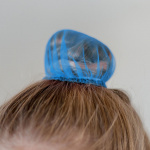 Сеточка для волос INDIGO, SM-329-BL, 9 см, голубой (Универсальный)