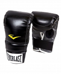 Перчатки снарядные Everlast 4315SMU, к/з, черные/белые/желтые