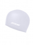 Шапочка для плавания Atemi Big silicone Cap Violet flower, Цвет: сиреневый, TBSCL1LP