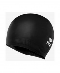 Шапочка плавательная TYR Latex Swim Cap, латекс, LCL/001, черный