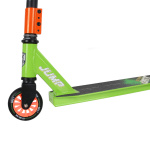 Самокат трюковый RGX JUMP 100мм green (алюминиевая дека)