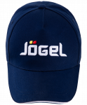 Бейсболка Jögel JC-1701-091, хлопок, темно-синий/белый