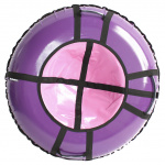 Тюбинг Hubster Ринг Pro фиолетовый-розовый, Фиолетовый (120см)