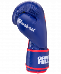 Перчатки боксерские Green Hill Knockout BGK-2266, 12 oz, к/з, синий