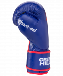 Перчатки боксерские Green Hill Knockout BGK-2266, 8oz, к/з, синий