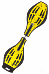 Двухколесный скейт Dragon Board surf, цвет желтый