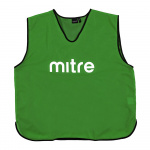 Манишка тренировочная Mitre Т21503GG2-SR, размер SR, зеленая (Senior)