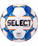 Мяч футбольный Select Diamond IMS, №4 белый/синий/оранжевый